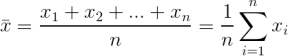 aritmetický průměr